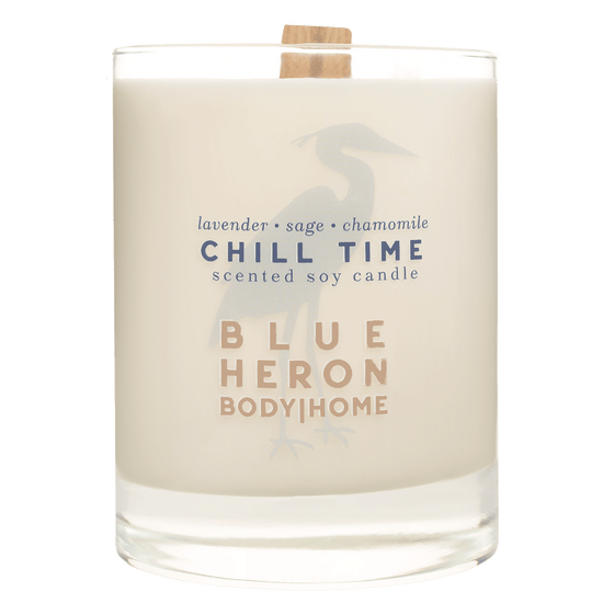 Chill Time Candle - Blue Heron Soap Co