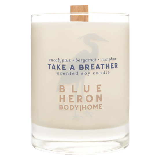 Take a Breather Candle - Blue Heron Soap Co