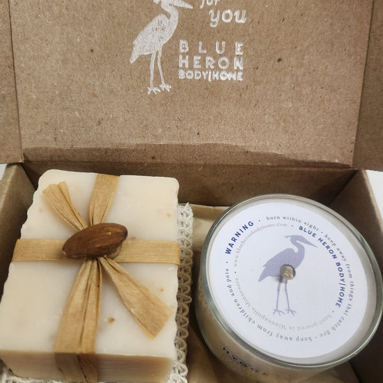 Almond Lover's Gift Bundle -- Save $3! - Blue Heron Soap Co