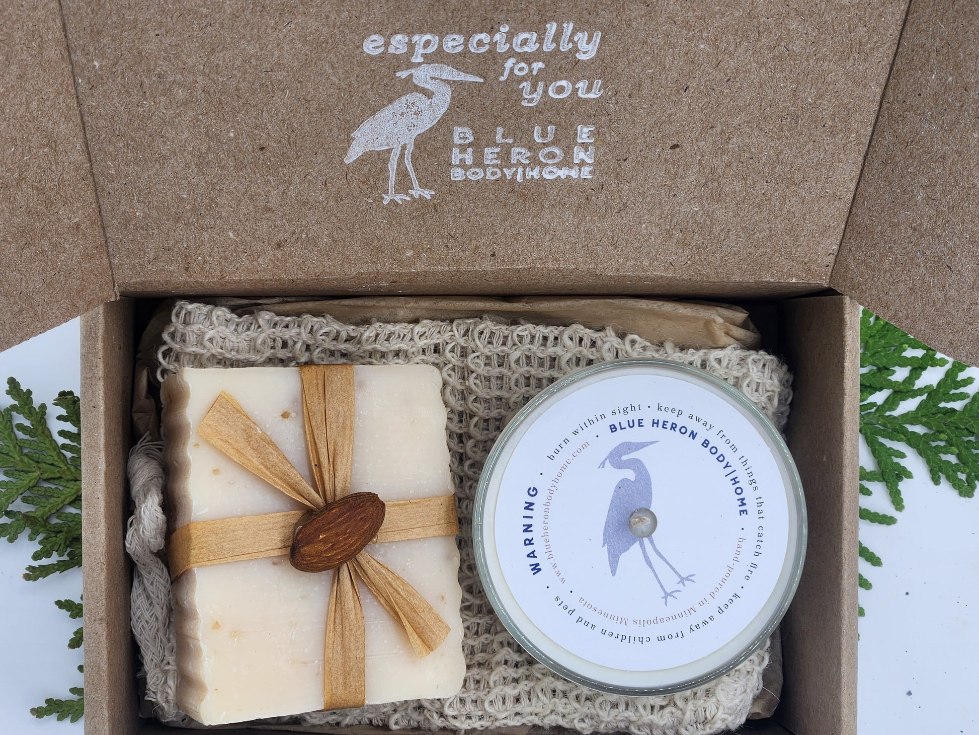Almond Lover's Gift Bundle -- Save $3! - Blue Heron Soap Co