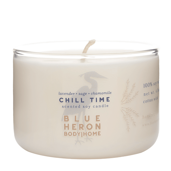 Chill Time Candle - Blue Heron Soap Co