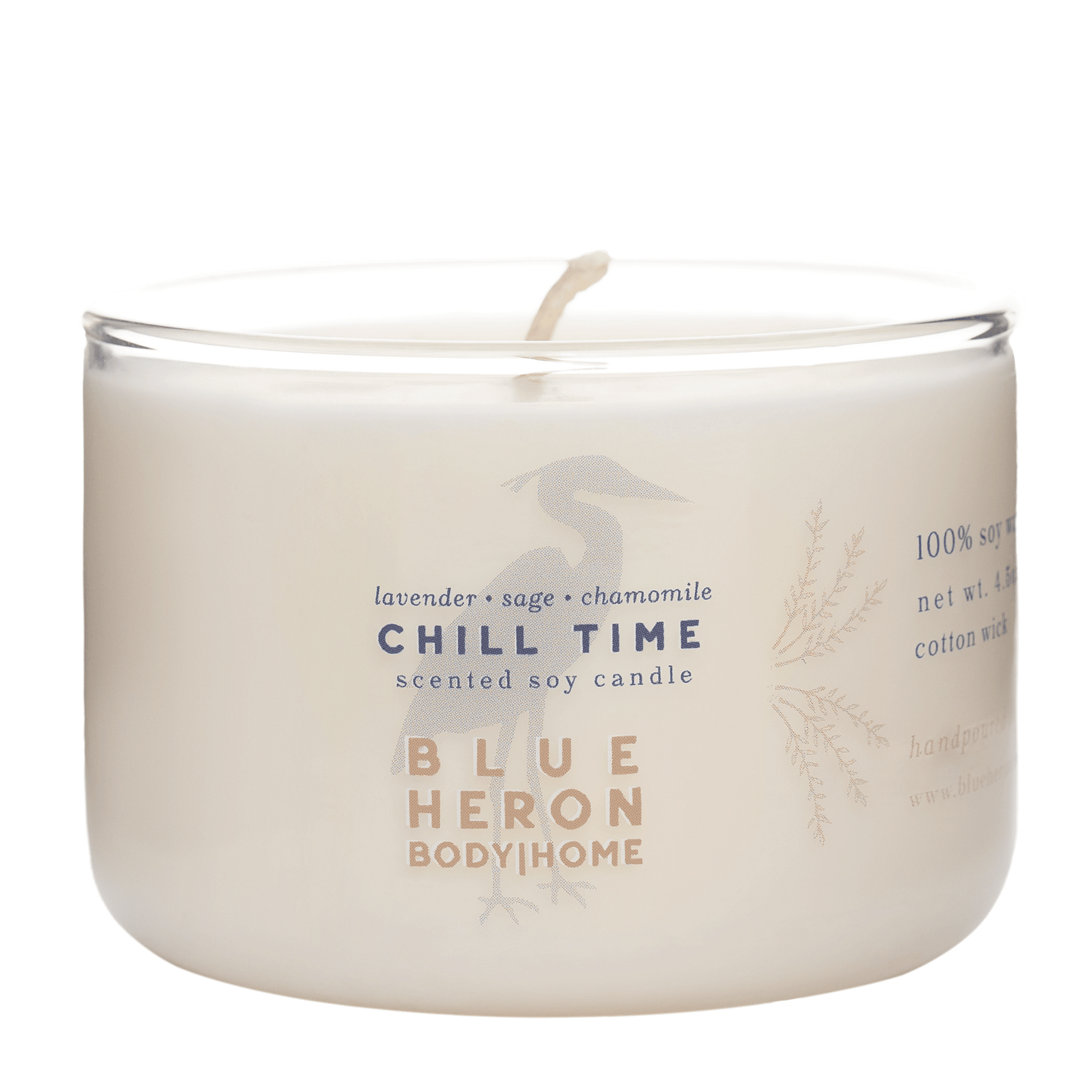 Chill Time Candle - Blue Heron Soap Co