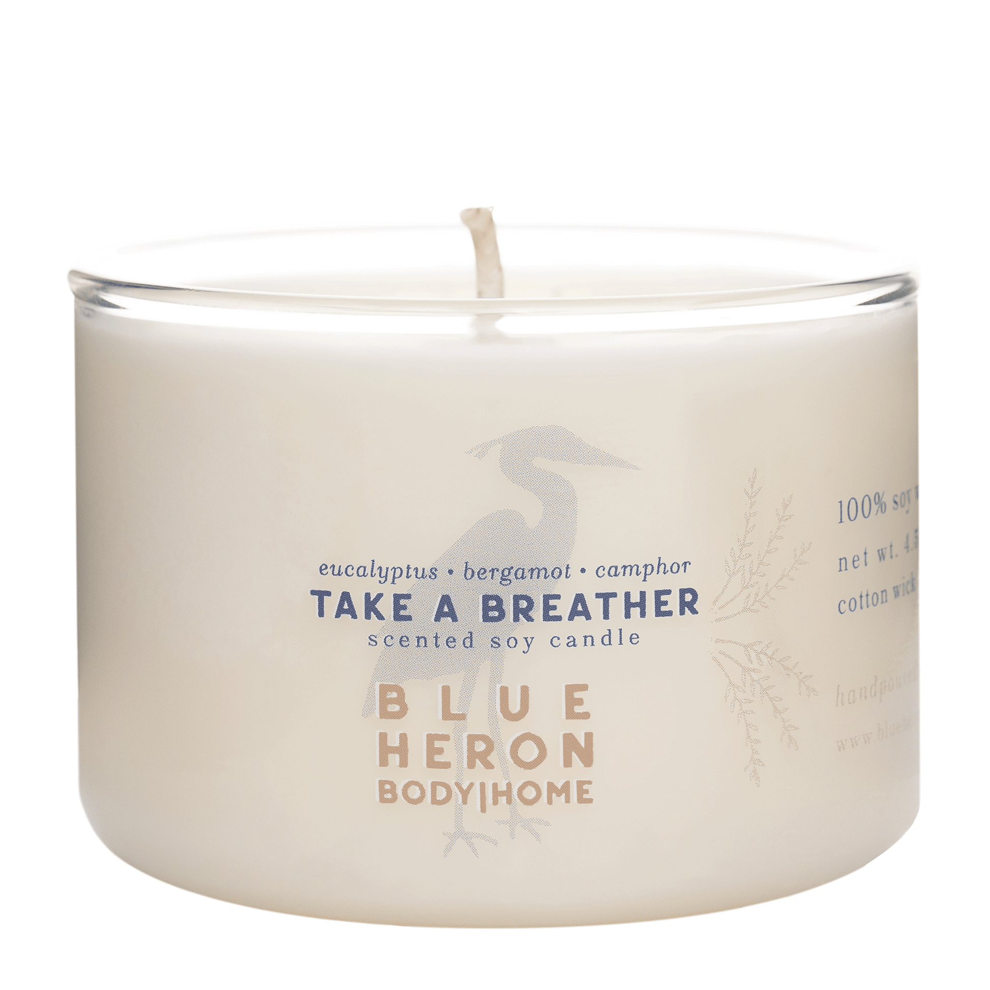 Take a Breather Candle - Blue Heron Soap Co
