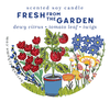 Fresh from the Garden Travel Tin Candle - Blue Heron Soap Co