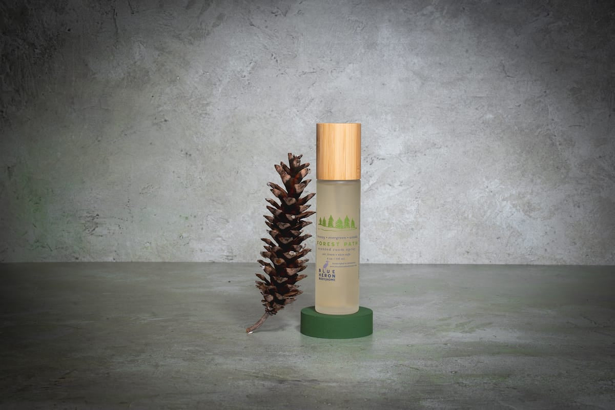 Forest Path – Skin & Linen Safe Room Spray - Blue Heron Soap Co