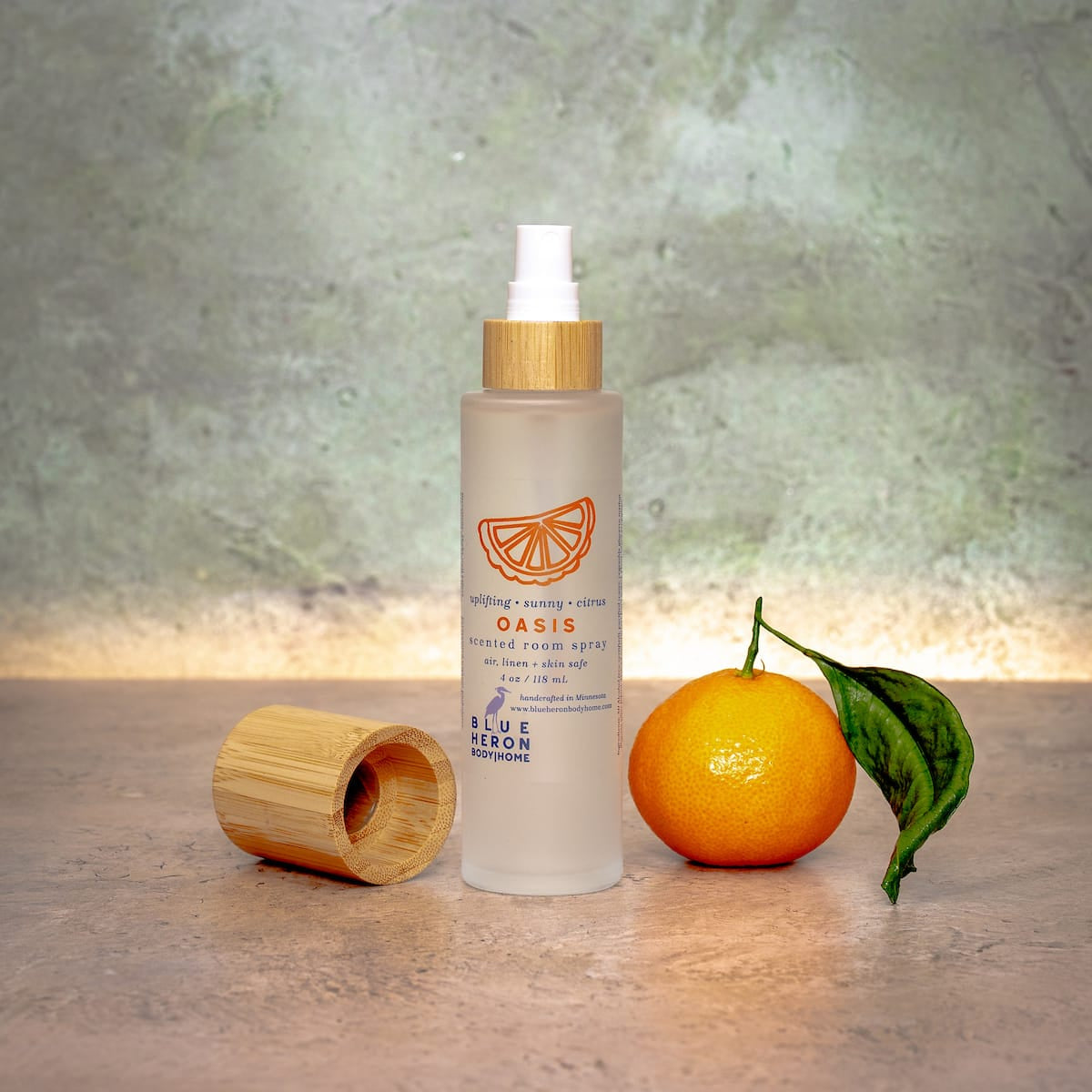 Oasis – Skin & Linen Safe Room Spray - Blue Heron Soap Co