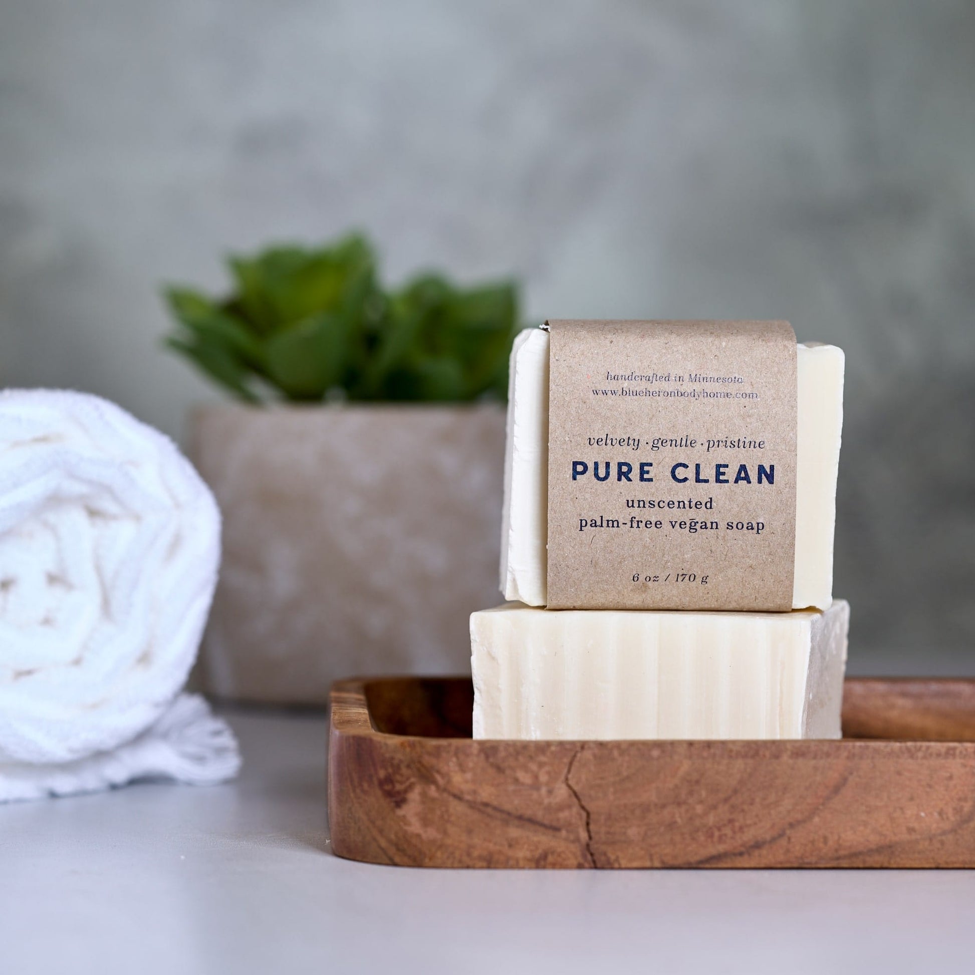 Pure Clean - Velvety Gentle Free Soap - Blue Heron Soap Co