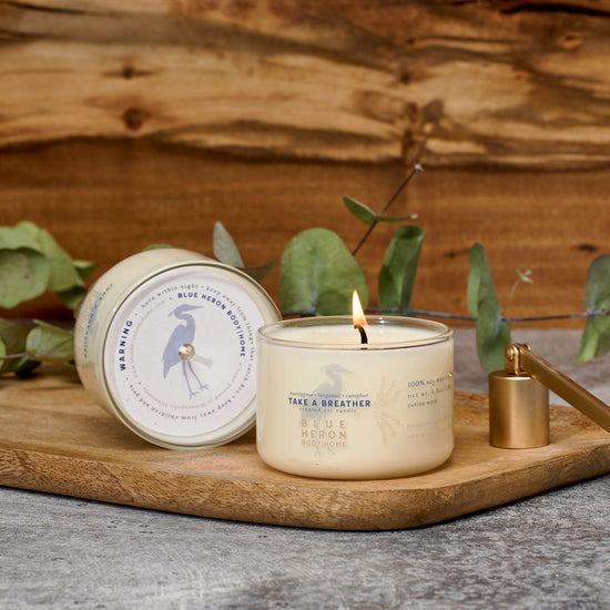 Take a Breather Candle - Blue Heron Soap Co
